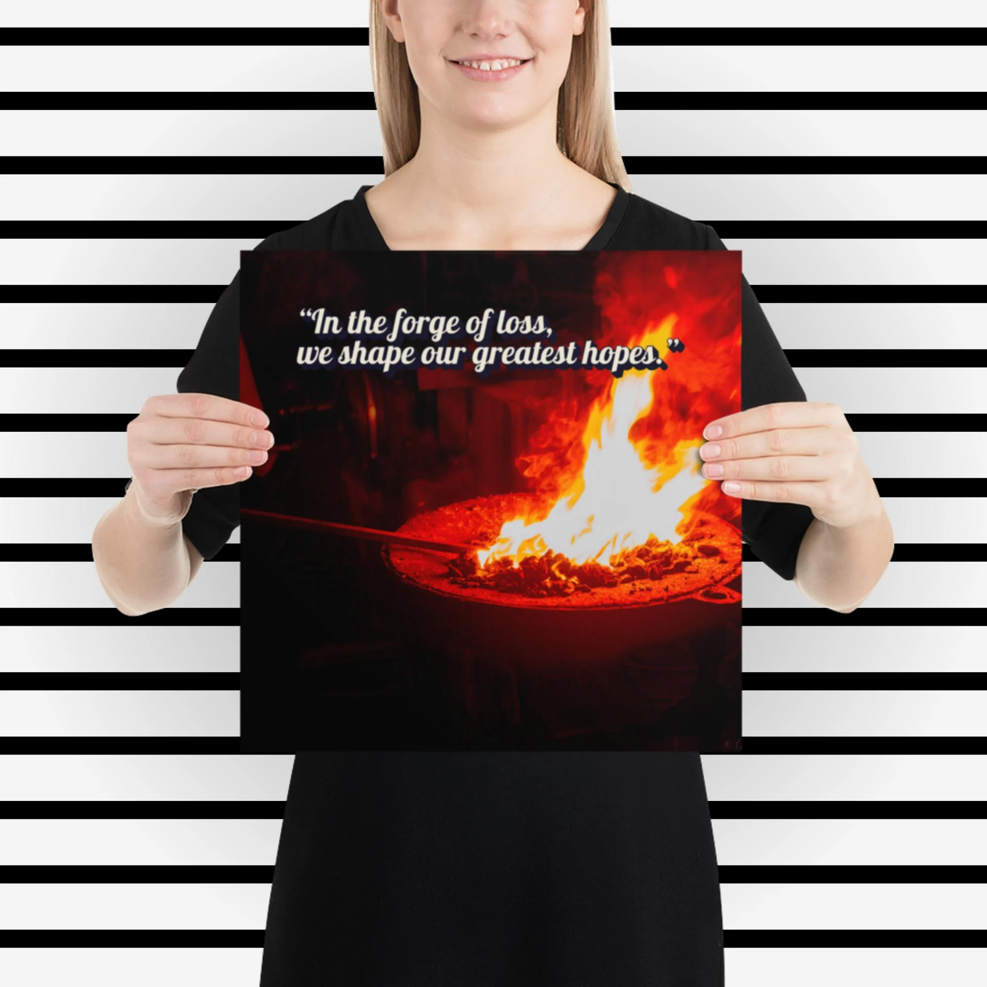 Blood Moon Axe Book Quote Poster - Image 3
