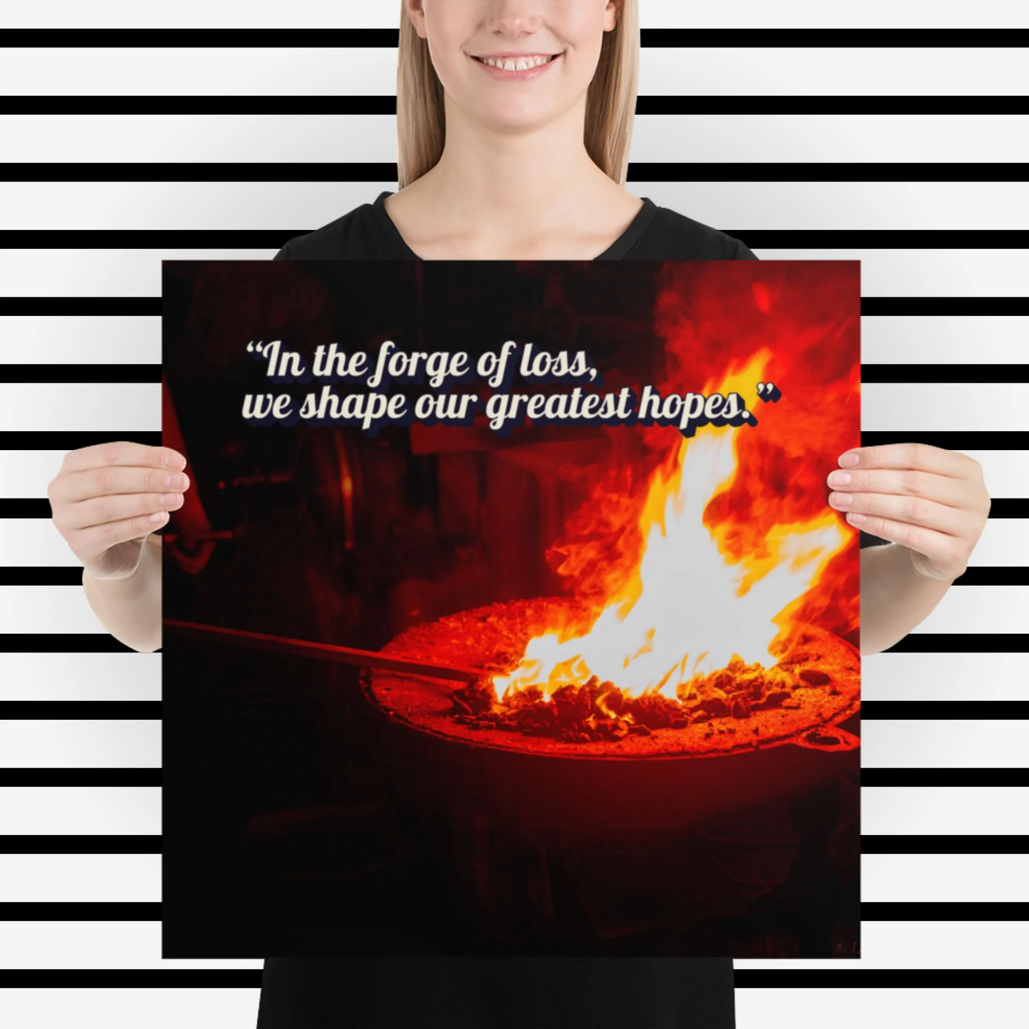 Blood Moon Axe Book Quote Poster - Image 5