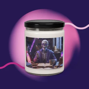 Mediating till your dead Scented soy candle